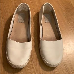 UGG leather ballet flats